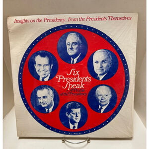 1972 Ford Six Presidents Speak Vinyl Record